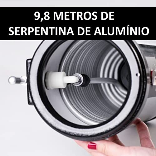 Chopeira Portátil Barril 5 Litros Malt Serpentina Refrigerada Gelo Chopp Torre