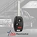 Key Fob Keyless Entry Remote fits Honda Accord / CR-V / CR-Z / Fit / Insight 2007 2008 2009 2010 2011 2012 2013 2014 2015 (MLBHLIK-1T)