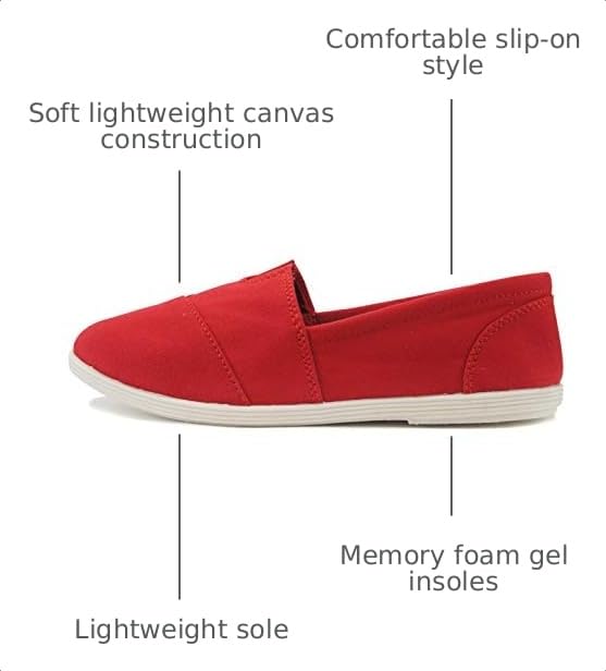 Image of Soda Shoes Women's Obji Round Toe Casual Flat with Padded Insole
