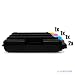 Produktbild Eurotone 5er Set Toner XXL ersetzt TK-5150 CMYK für Kyocera M 6035 6535 cidn P6035 CDN ECOSYS Series im Sparpack - 2X schwarz
