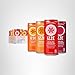IZZE Sparkling Water Juice Beverage Blend, Dawn Variety Pack, Mango, Clementine, Strawberry, Pomegranate, No Sugar Added, 8.4 FL OZ, 24 Cans