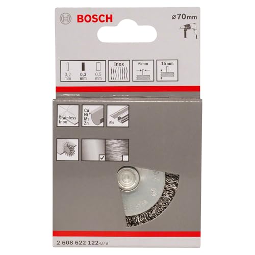 Brosses circulaires 70 mm 0 35 mm 14 mm 4500 U/ min 1pc - vue 4