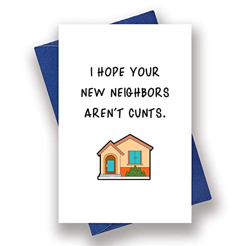 Novelty Housewarming Card, Funny Joking New Home Card, Humorous Congratulations Moving House Warming Card… #TOP2