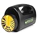 Patio Eden Hand Held Fertilizer and Seed Spreader - 80 Ounce - Perfect for Seed, Fertilizer, Ice Melt, Salt. Multiple Opening Sizes