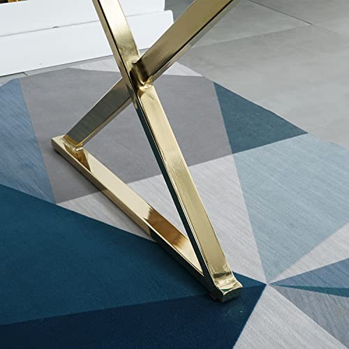 Dxacvkc Upholstered Dining Bench With Metal Legs, Long Entryway Bench, Rectangular Velvet Seat Bench, Luxury Modern Sofa Bench For Living Room Bedroom End Of Bed (Blue) #TOP4