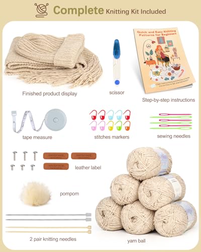 Katech KATECHNA000659 Knitting Kit For Beginners thumb #6