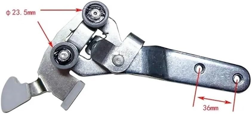 スライドドアレール Compatible with Fiat for Ducato 2002-2006 スライドドアローラーガイド