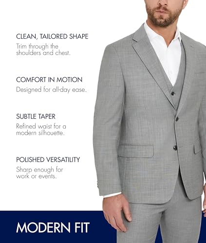 Image of Tommy Hilfiger TH Flex Modern Fit Suit Separates