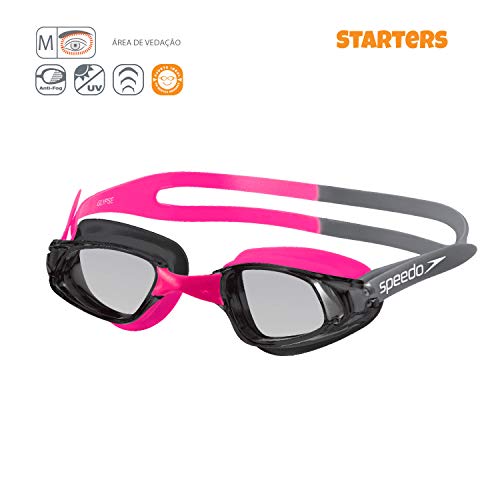 Oculos Glypse Slc Speedo Único Rosa Fume