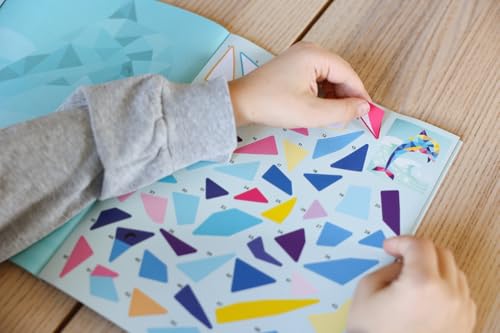 ARTISTA 9342965 Sticker-Painting-Buch Ocean, Stickern-nach-Zahlen, 6 Motivvorlagen inkl. Aufkleber, Mosaik Stickerbuch, Bastelset für Kinder ab 6 Jahren