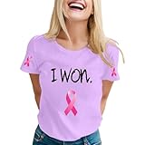 La puissance de la sensibilisation : Le ruban sur le T-shirt symbolise le souci et le soutien aux patients atteints de cancer. Chaque fois que vous portez ce T-shirt guerrier contre le cancer, vous transmettez activement la sensibilisation au cancer, encourageant les autres à donner la priorité à la santé, au dépistage précoce et aux soins