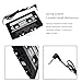 Bexter Car Audio Cassette to Aux Adapter, 3.5 MM Auxillary Cable Tape Adapter