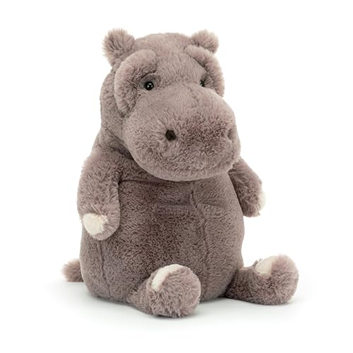 Image of Jellycat Myrtle Hippopotamus Stuffed Animal, 14.5 inches - Hippo Plush Toy - Classic Children's Gift