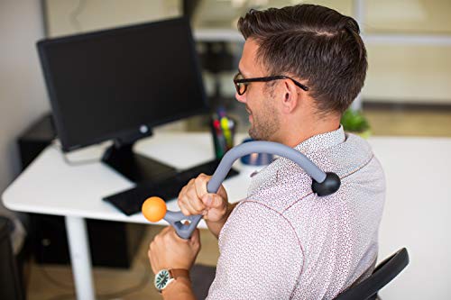 Triggerpoint Acucurve Massage Cane For Neck, Back And Shoulders, Gray/Orange #TOP6