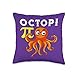 Octopi Funny Math Lover Design for Pi Day Fans Throw Pillow