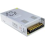 ALITOVE AC 110V/220V to DC 12V 30A 360W Universal Regulated Switching Power Supply Transformer Adapter LED Driver for LED Strip, CCTV Camera System, Radio
