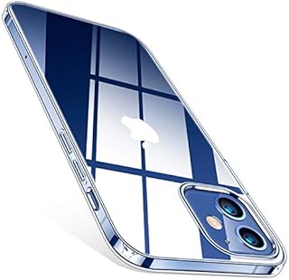 TORRAS Crystal Clear iPhone 12 Mini Case 5.4inch [Non-Yellowing & Eternal Clarity] Ultra Thin Slim Fit of Robust Resilient Silicone iPhone 12 Mini Phone Cover- Pure Clear (5.4)