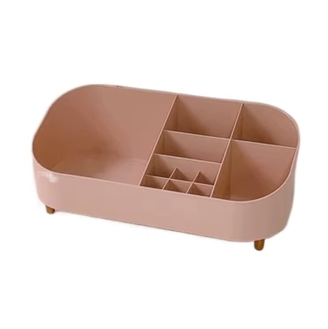 Organizador Cosméticos Organizador de Maquillaje Caja De Almacenamiento De Cosméticos De Escritorio, Tocador, Producto Para El Cuidado De La Piel, Organizador De Maquillaje Estante de Maquillajes Estu