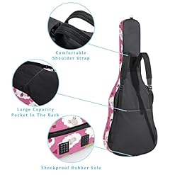 Étui rembourré imperméable Oxford avec bandoulière réglable pour guitare Motif lunettes alpagas Cactus Triangles - Les Beatles, Paul McCartney, John Lennon, RIngo Starr, George Harrison Étui rembourré imperméable Oxford avec bandoulière réglable pour guitare Motif lunettes alpagas Cactus Triangles – Image 3