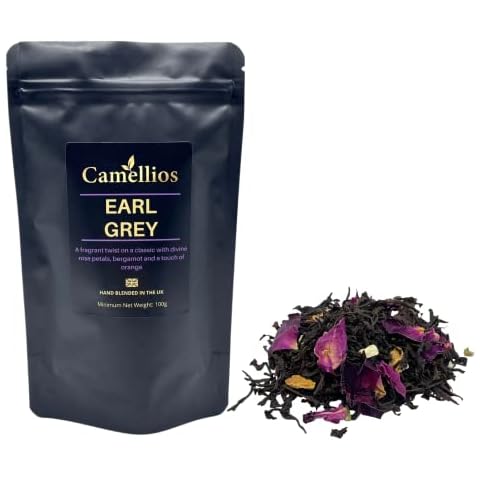 Earl Grey Tea, Black Loose Leaf Tea, Camellios (100g) Cover
