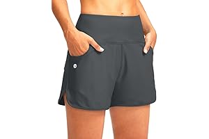 Women's High Waisted Swimsuit Bottoms with Pockets