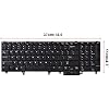 Replacement Keyboard Compatible with Dell Latitude E5520 E5520m E5530 E6520 E6530 E6540 Precision M4600 M4700 M6600 M6700 Laptop US Layout