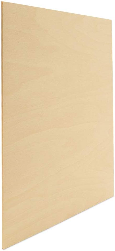 Exсluѕіvе Dіѕсоunt 🔥 Baltic Birch Plywood, 3 mm 1/8 x 12 x 12 Inch Craft Wood, Box of 45 B/BB Grade Baltic Birch Sheets, Perfect for Laser, CNC Cutting and Wood Burning, by Woodpeckers Nеw Prоduсt Baltic Birch Plywood, 3 mm 1/8 x 12 x 12 Inch Craft Wood, Box of 45 B/BB Grade Baltic Birch Sheets, Perfect for Laser, CNC Cutting and Wood Burning, by Woodpeckers