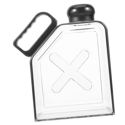 Bouteille eau plate transparente pour voyage et sacoche à dos
