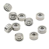 10PCS MR63zz Bearing 3x6x2.5 mm Miniature Steel Ball Bearings for Fishing Castking Reel