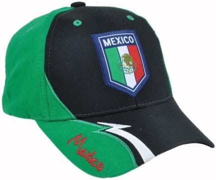 Team Mexico Adult Soccer Cap/Soccer HAT