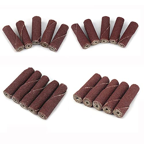 BAINUO 20 Pack Mini Sanding Cone Engine Port and Polish Assortment Kit