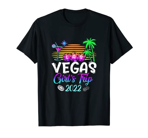 Voyage des filles de Las Vegas 2022 T-Shirt Cover