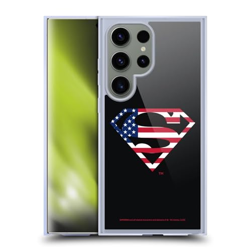 Coque Superman Galaxy S24 Ultra Compatible MagSafe Coque Gel Protection Antichoc Samsung