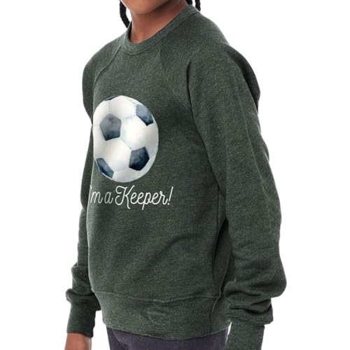 I'm a Keeper Kids' Raglan Sweatshirt - Soccer Player Gift Ideas - Sports Stuff2