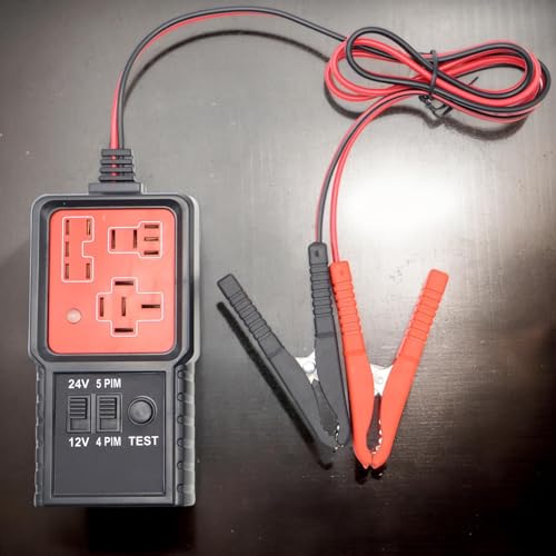 Kit de diagnóstico de relés automotrices y herramientas de voltímetro 7