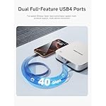 MINISFORUM Mini PC AI X1 Pro AMD Ryzen AI 9 HX370(12Cores/24 Threads)&AMD Radeon 890M Mini Gaming PC,96GB DDR5 2TB SSD,8K Quad Output(HDMI+DP+2xUSB4),Dual 2.5 LAN/WIFI7/BT5.4/Oculink,Copilot PC - Image 5