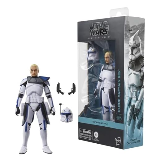 Star Wars The Black Series Klon Captain Rex, Star Wars: Ahsoka Premium Action-Figur zum Sammeln (15 cm)