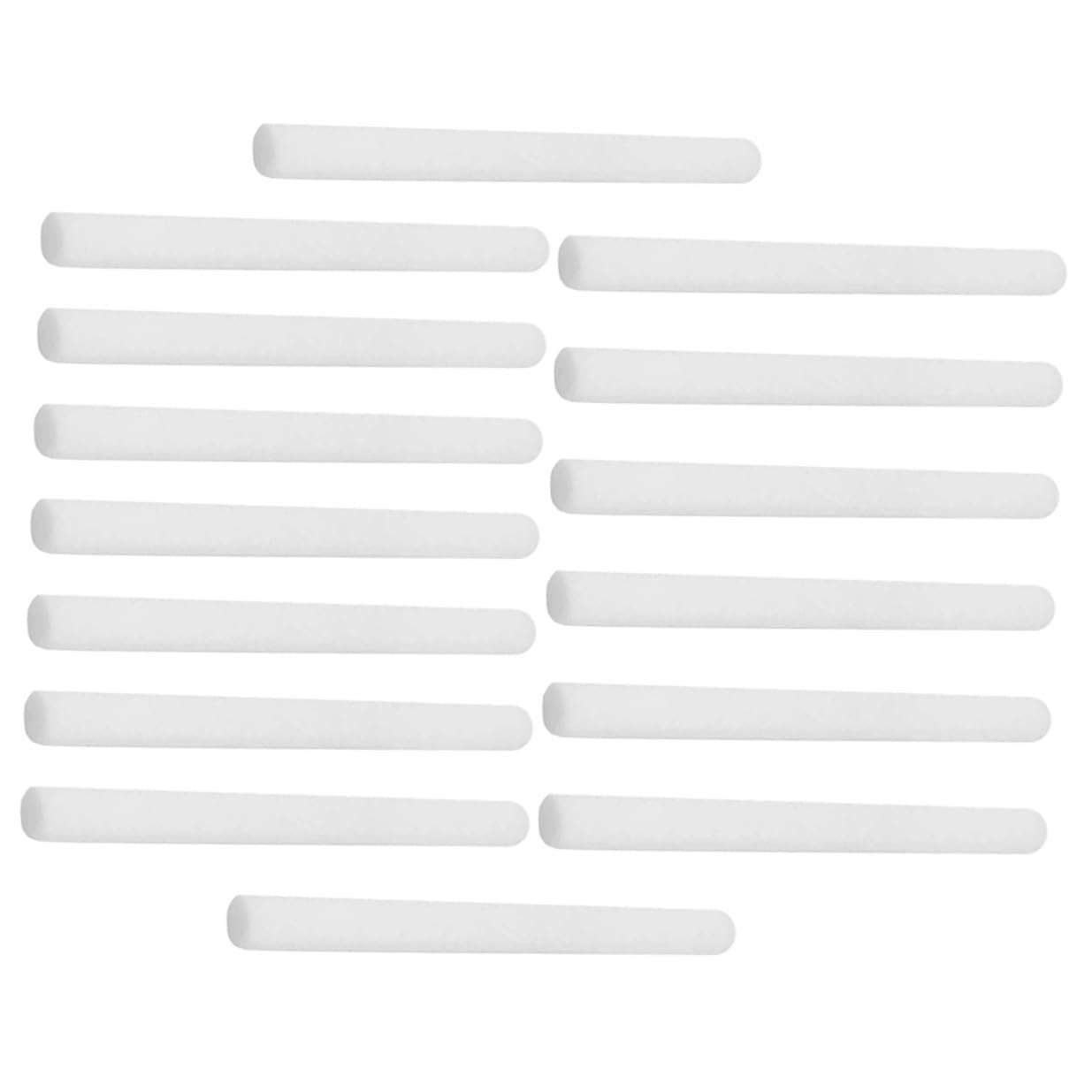 Bastoncini Diffusori e Diffusione Profumo per Aromaterapia 15 Pezzi Assorbimento Rapido in Cotone Bianco per Camera da Letto e Decorazione Casa