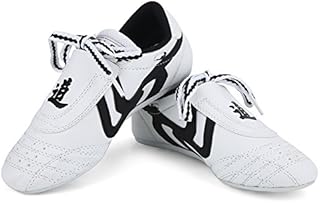 Training Martial Arts Shoes, Martial Arts Taekwondo Shoes, Unisex Children Teenager Sport Boxing Karate Shoes for Taekwondo, Boxing, Kung Fu and Taichi Taekwondo Sparring Gear