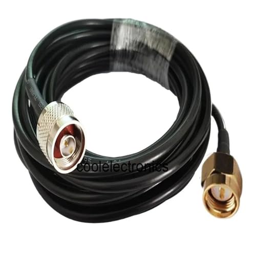 Câble coaxial LMR195 SMA mâle vers N 50 ohms 10m pour prolongateur antenne routeur