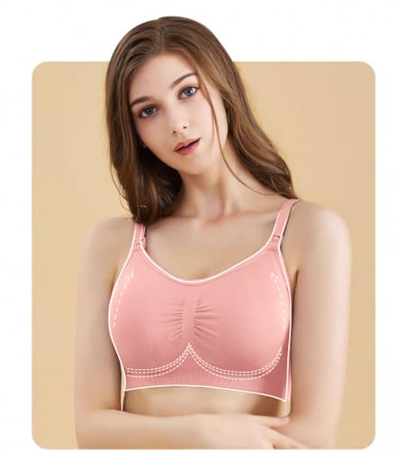 Image of Celary Womens Maternity & Nursing Bras|Feeding Bras for Breastfeeding|Front Open Bra for Women|Seamless Full Coverage Maternity Bra for Pregnancy