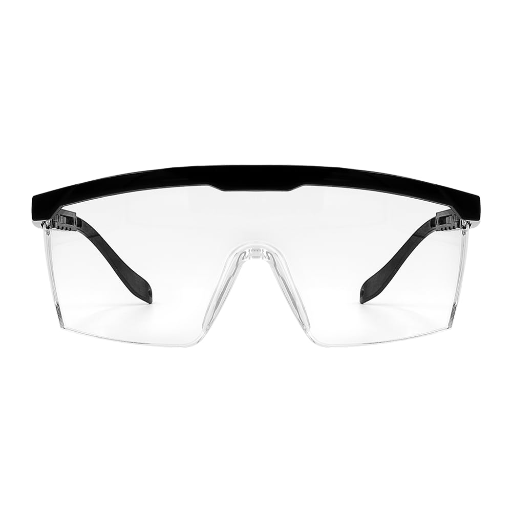 Lunettes de sécurité ambre Zenport SG2612 enveloppantes à branches réglables