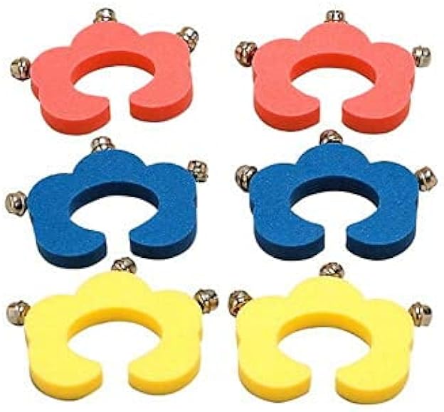 Amazon.co.jp: りんりんブレスレット 3色セット鈴つきおもちゃ お遊戯 