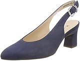 Peter Kaiser Damen Lidia Slingback Pumps, Grau (Bijou Suede), 41.5 EU