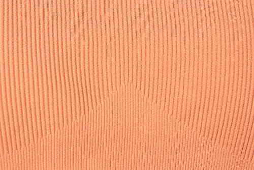 FAFOFA Exercise Units for Ladies 2 Piece Seamless Ribbed Crop Tank Excessive Waist Shorts Yoga Outfits 6