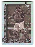 2025 Topps Chrome Sepia Refractor #240 Adrian Del Castillo RC Rookie Arizona Diamondbacks MLB Baseball Trading Card