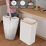29 Gallons Recycling Bins for Kitchen, Indoor Recycle Bins with Lid, 110L Large Recycle bin with 2 Removeable Reusable Inner Bags, for Bottles Cans Glass Plastice Cartons(Black) - Image 4