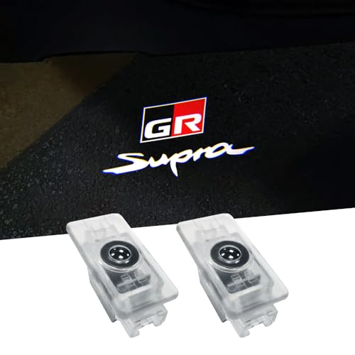 スープラ supra 車用 カーテシーランプ ドアウェルカムライトドアカーテシランプ LEDロゴ投影 カーテシランプ 2個HDセット 対応 スープラ supra 5代目 DB型（2020年-）GR