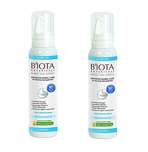 Pack Of 2 Biota Botanicals Advanced Herbal Care Daily Foaming Serum, 5.1 Fluid Ounce #TOP1