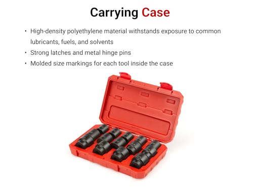Image of TEKTON 1 /2 Inch Drive Impact Socket Set, 14-Piece | SID92325